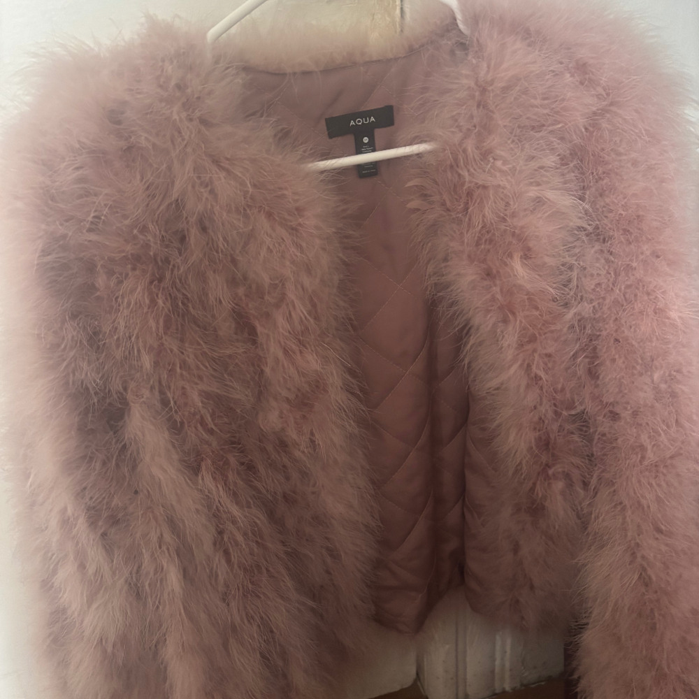 Aqua pink jacket